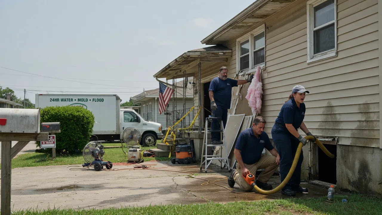 Water Damage Repair in Linden, IN near me